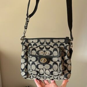 Black Coach Crossbody Bag